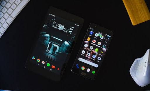 Android interface display