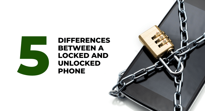 A thumbnail image of a blog about 5 differences between a locked vs unlocked phone