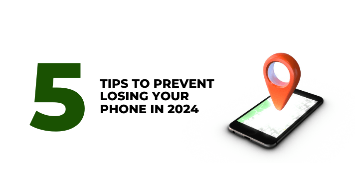 A thumbnail image of a blog about 5 tips to prevent losing your phone