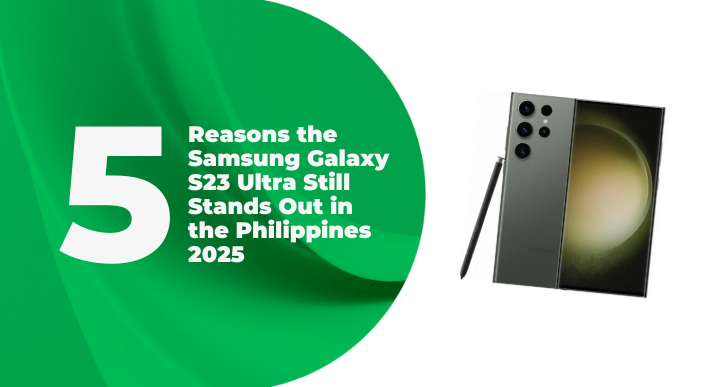 A thumbnail image of a blog about 5 reasons the Samsung Galaxy S23 Ultra still stands out