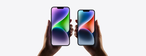 iPhone 14 screen display